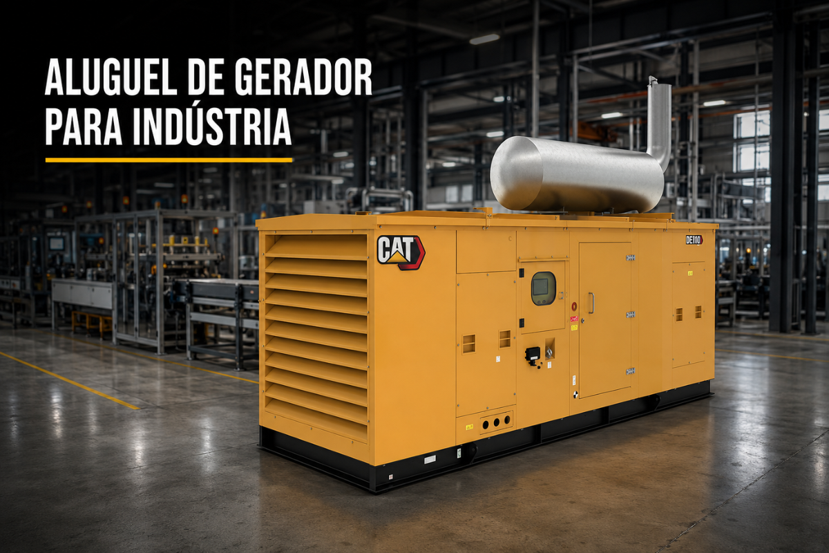 Aluguel de Gerador para Indústria