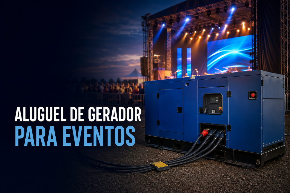 Aluguel de Geradores para Eventos