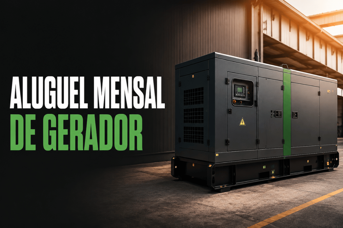 Aluguel Mensal de Gerador