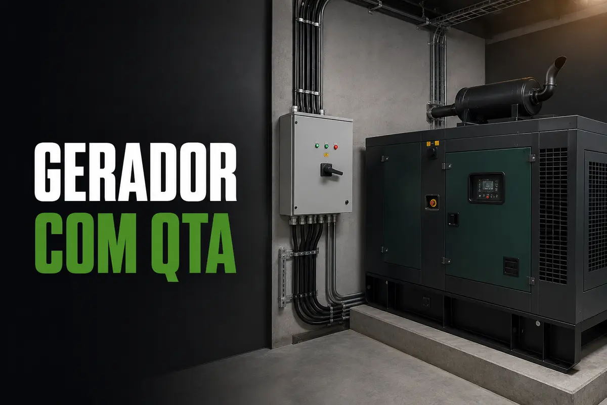 Aluguel de Gerador com QTA para Empresas