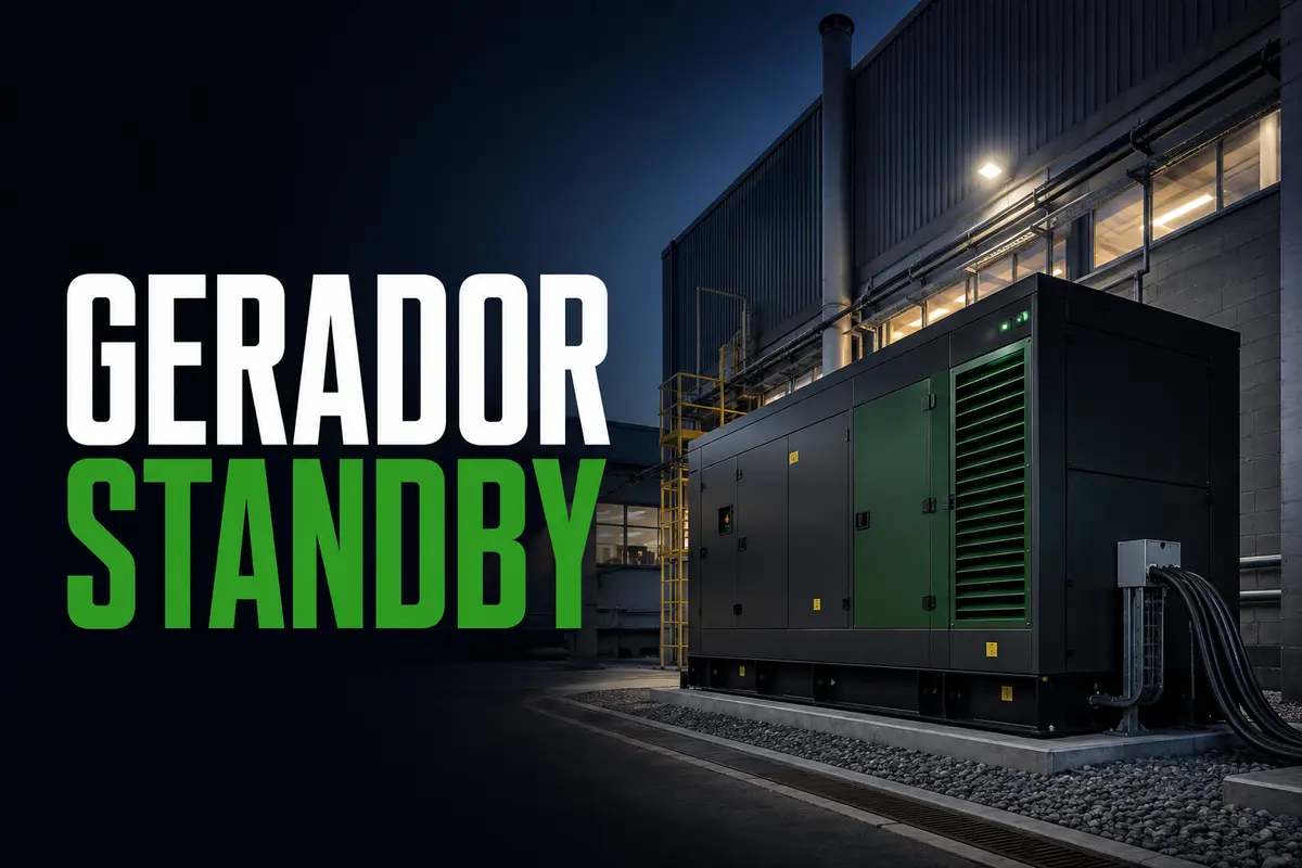 Aluguel de Gerador Standby para Empresas