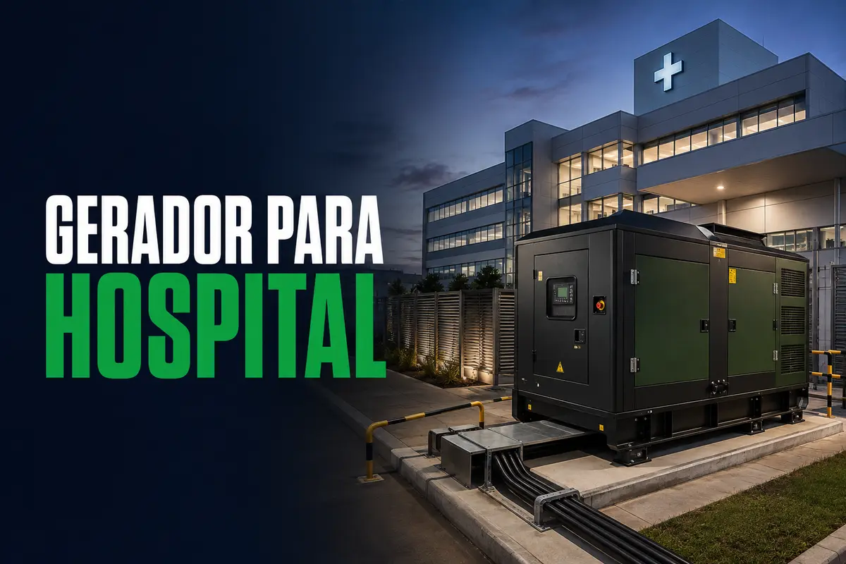Aluguel de Gerador para Hospital e Unidade de Saúde